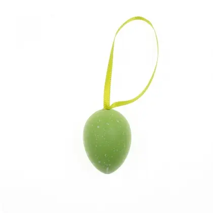 Αβγά Διακοσμητικά Από Πεπιεσμένο Χαρτί Με κορδέλα 4cm Συσκευασία 12 Τεμαχίων