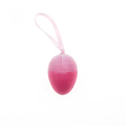 Αβγά Διακοσμητικά Από Πεπιεσμένο Χαρτί Με κορδέλα 4cm Συσκευασία 12 Τεμαχίων