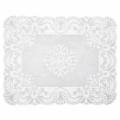 Δαντέλες Χάρτινες Ορθογώνιες 30x40cm Συσκευασία 250 Τεμαχίων
