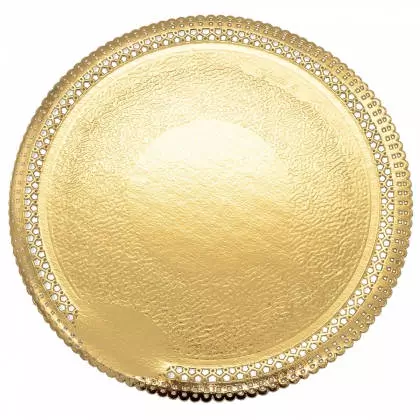 Δίσκοι Χάρτινοι Apollo Νο4 Φ25cm Συσκευασία 5 Τεμαχίων