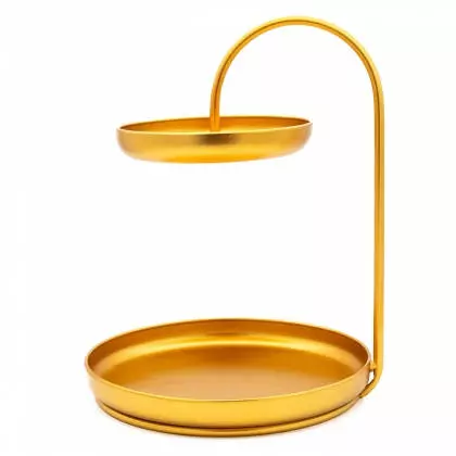 Δίσκος Μεταλλικός Διώροφος Φ30x40cm