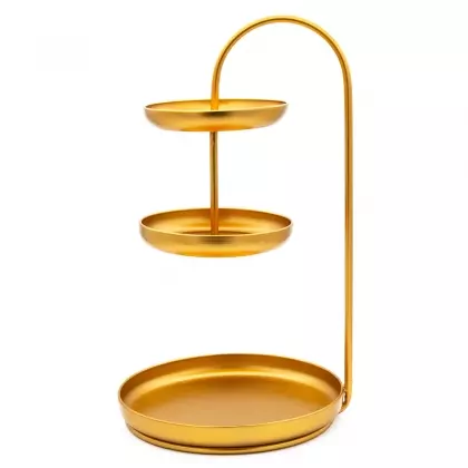 Δίσκος Μεταλλικός Τριώροφος Φ30x52cm