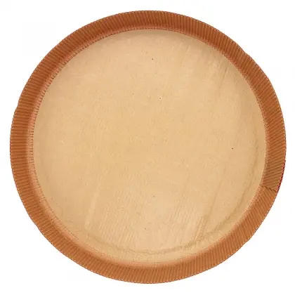 Φόρμα Ψησίματος Χάρτινη Χριστουγεννιάτικη Στρογγυλή Φ27.5x4.5cm Συσκευασία 5 Τεμαχίων