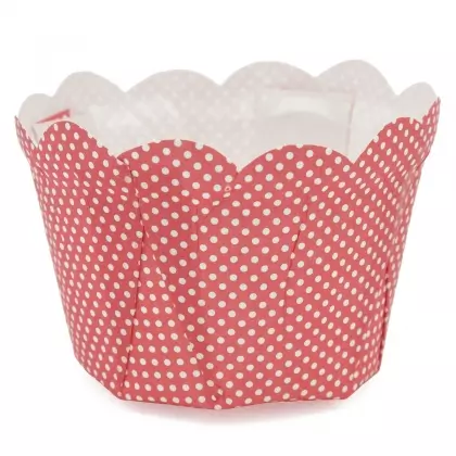 Φορμάκια Ψησίματος Χάρτινα Αντικολλητικά Για Cupcakes Φ7x4.5cm Συσκευασία 100 Τεμαχίων
