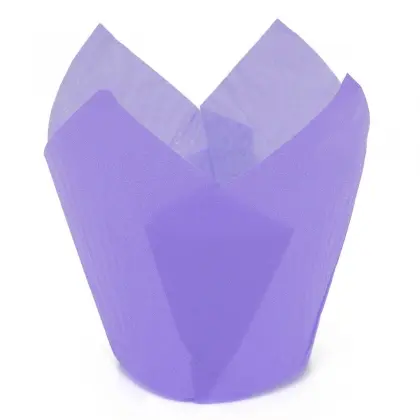 Φορμάκια Ψησίματος Χάρτινα Τουλίπα Για Cupcakes Φ5x6cm Συσκευασία 200 Τεμαχίων