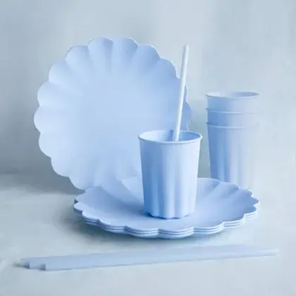 Καλαμάκια Πλαστικά Pastel Συσκευασία 12 Τεμαχίων