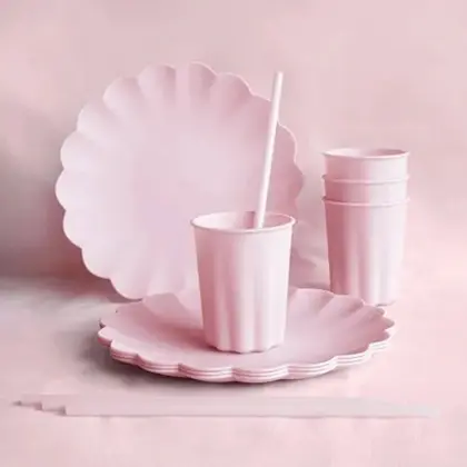 Καλαμάκια Πλαστικά Pastel Συσκευασία 12 Τεμαχίων