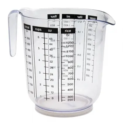 Κανάτα Δοσομέτρησης Πλαστική 1500ml