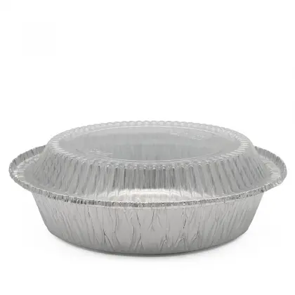 Καπάκι PET 2cm Για Σκεύος Αλουμινίου Φ18cm Συσκευασία 10 Τεμαχίων