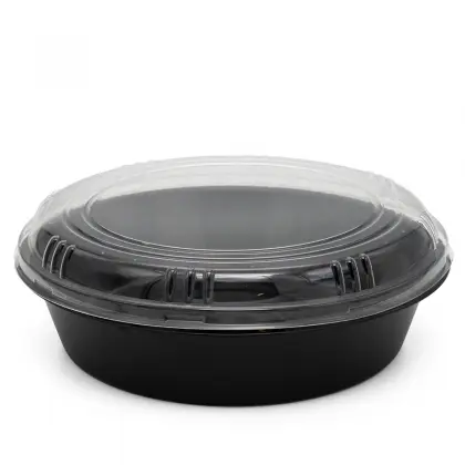 Καπάκι PET Για Πυρίμαχο Σκεύος ΚΠ014000 & ΚΠ014001 Φ22x2cm Συσκευασία 5 Τεμαχίων