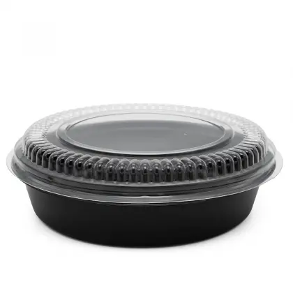 Καπάκι PET Για Πυρίμαχο Σκεύος ΚΠ014003 Φ20x2cm Συσκευασία 5 Τεμαχίων