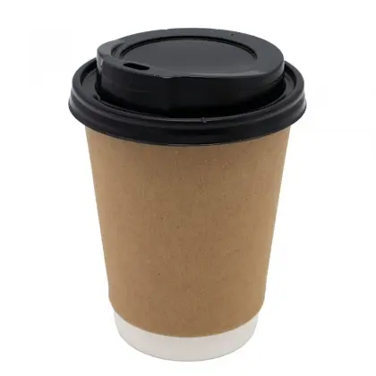 Καπάκι Πιπίλα Για Χάρτινο Ποτήρι 12-16oz Συσκευασία 100 Τεμαχίων