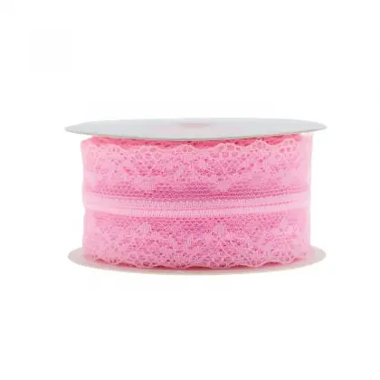 Κορδέλα Δαντέλα Διπλή Νάυλον 42mm 20y