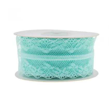 Κορδέλα Δαντέλα Διπλή Νάυλον 42mm 20y