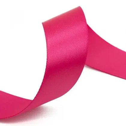 Κορδέλα Ρολάκι 25mm Σατέν Μίας Όψης Με Ούγια 50m