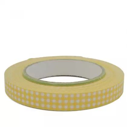 Κορδέλα Ρολάκι Καρό 16mm Ματ 45m