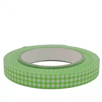 Κορδέλα Ρολάκι Καρό 16mm Ματ 45m