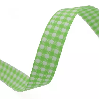 Κορδέλα Ρολάκι Καρό 16mm Ματ 45m