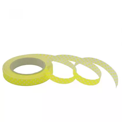 Κορδέλα Ρολάκι 16mm Ματ Πουά 45m