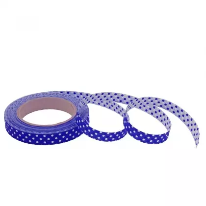 Κορδέλα Ρολάκι 16mm Ματ Πουά 45m