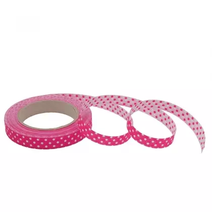 Κορδέλα Ρολάκι 16mm Ματ Πουά 45m