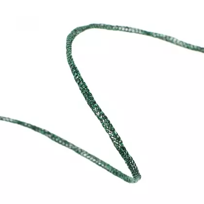 Κορδόνι Ρολάκι Πλεκτό Τραχύ Με Μεταλλικό Νήμα 2mm x 100m