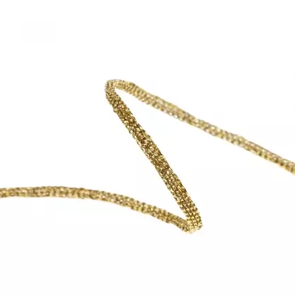 Κορδόνι Ρολάκι Πλεκτό Τραχύ Με Μεταλλικό Νήμα 2mm x 100m