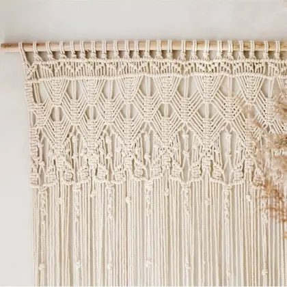 Κουρτίνα Μακραμέ 94.5x171cm