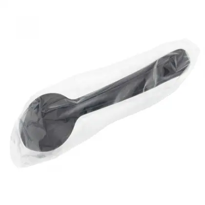 Κουταλάκι Πλαστικό 12.5cm Σε Ατομικό Σακουλάκι Συσκευασία 1 Κιλού