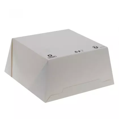 Κουτί Συσκευασίας Φαγητού Χάρτινο 1250ml 12.5x12.5x7cm Συσκευασία 10 Τεμαχίων