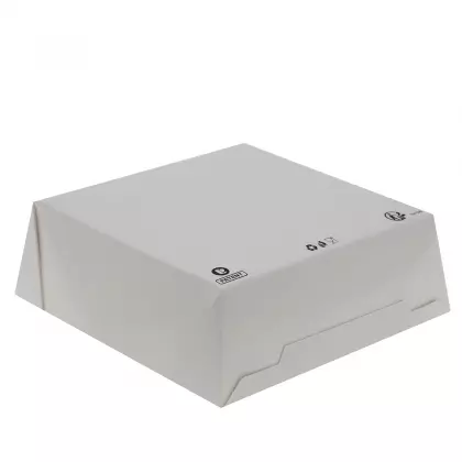 Κουτί Συσκευασίας Φαγητού Χάρτινο 750ml 13x13x5cm Συσκευασία 10 Τεμαχίων