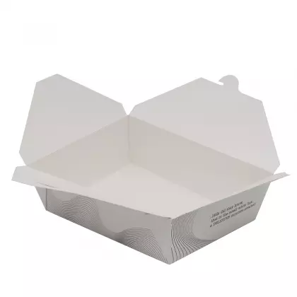 Κουτί Συσκευασίας Φαγητού Χάρτινο Large 70oz 19x14x6cm Συσκευασία 10 Τεμαχίων