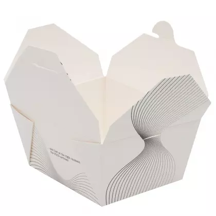 Κουτί Συσκευασίας Φαγητού Χάρτινο Small 27oz 11x9x6cm Συσκευασία 10 Τεμαχίων