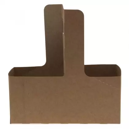 Κουτί Βάση Για 2 Ποτήρια Με Χερούλι 16.5x7.5x17.5cm Συσκευασία 10 Τεμαχίων