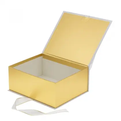 Κουτιά Σετ 2 Τεμαχίων Με Κορδέλα 26x22.5x12.5cm - 24x20x10.5cm