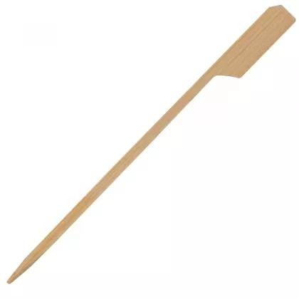 Ξυλάκι Μπαμπού Με Λαβή 3mm x 12cm Συσκευασία 100 Τεμαχίων