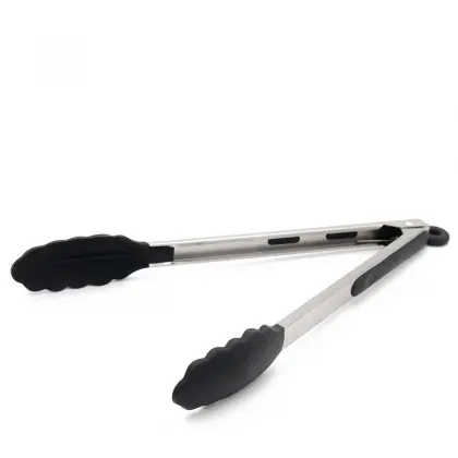 Λαβίδα Κουκουνάρα Με Άκρα Σιλικόνης 27cm