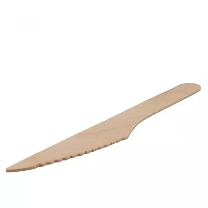 Μαχαίρι Ξύλινο 16cm Συσκευασία 50 Τεμαχίων