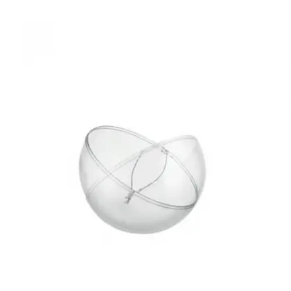 Μπάλα Πλαστική Διακοσμητική Φ8cm Συσκευασία 5 Τεμαχίων