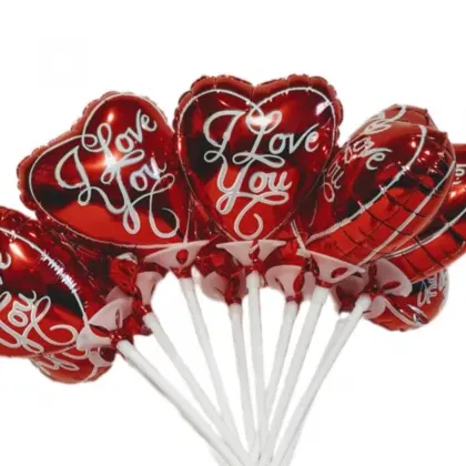Μπαλόνι Foil Φουσκωμένο “I Love You” 10cm