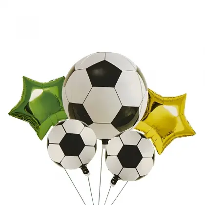 Μπαλόνια Foil Σετ 5 Τεμάχια Με Θέμα “Ποδόσφαιρο”
