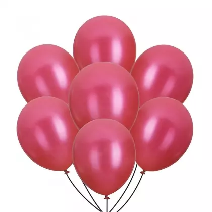 Μπαλόνια Μεταλιζέ Συσκευασία 18 Τεμαχίων Ύψος 30cm