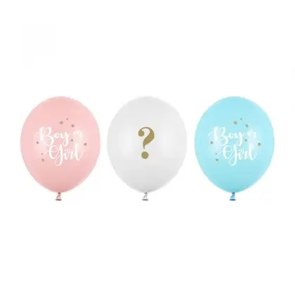 Μπαλόνια “Boy or Girl” Συσκευασία 50 Τεμαχίων