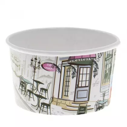Μπωλ Παγωτού Χάρτινο 200ml Συσκευασία 10 Τεμαχίων