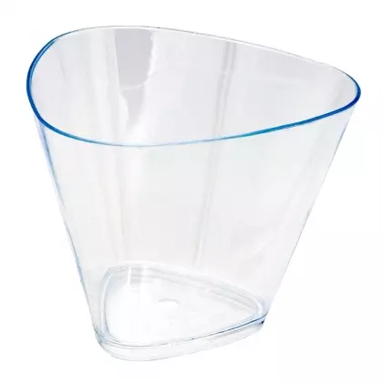 Μπωλ Πλαστικό Martellato Τριγωνικό 175ml Συσκευασία 100 Τεμαχίων