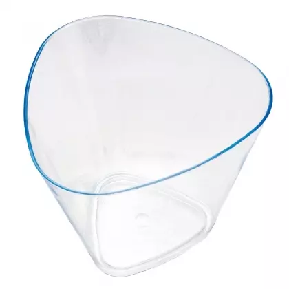 Μπωλ Πλαστικό Martellato Τριγωνικό 175ml Συσκευασία 100 Τεμαχίων