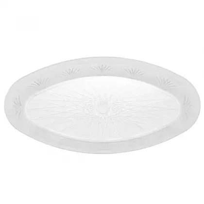 Μπωλ Πλαστικό Σκαλιστό Γόνδολα 30.5x15.5x4cm 800ml Συσκευασία 5 Τεμαχίων