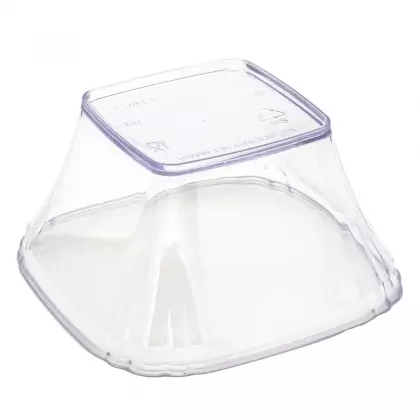 Μπωλ Πλαστικό Τετράπλευρο Daniella 200ml Συσκευασία 50 Τεμαχίων