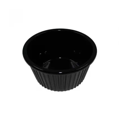 Μπωλ Στρόγγυλο PC Μαύρο Φ7cm