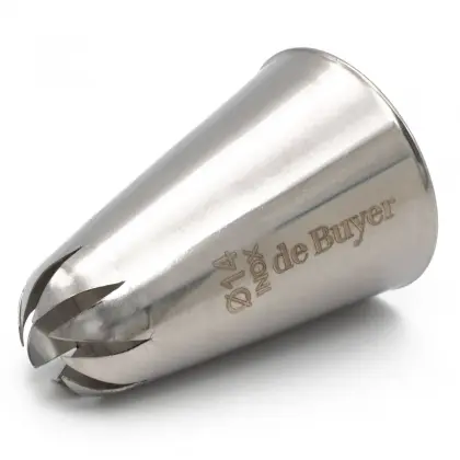 Μύτη Για Κορνέ Ζαχαροπλαστικής De Buyer Rose Φ14mm